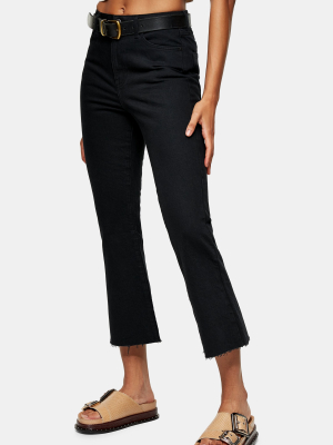 Clean Black Dree Cropped Jeans