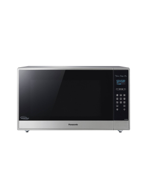 Panasonic 2.2 Cu Ft Cyclonic Inverter Microwave Oven - Silver