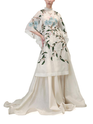 Floral Embroidered Kaftan