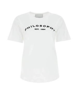 Philosophy Di Lorenzo Serafini Logo Printed T-shirt