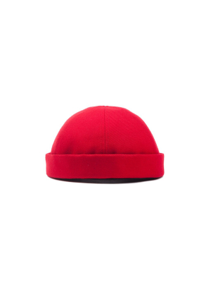 Addisu Roll Cap - Red