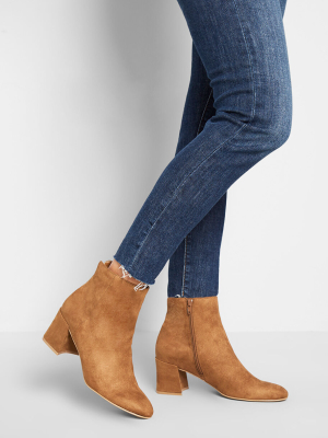 Moving On Suede Ankle Boot
