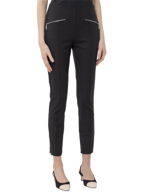 Michael Michael Kors Zipped Slim-fit Trousers