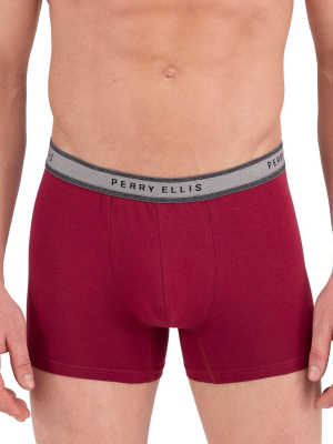4 Pack Solid Luxe Boxer Brief Set