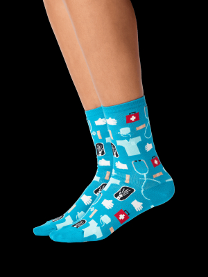 Women's Medical Crew Socks