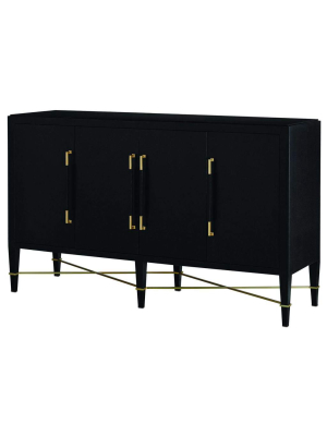 Verona Black Sideboard