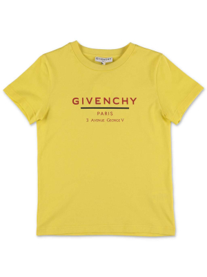 Givenchy Kids Logo Print T-shirt