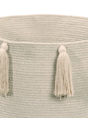 Tassels Basket In Natural