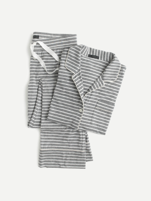 Dreamy Cotton Pajama Set In Stripe