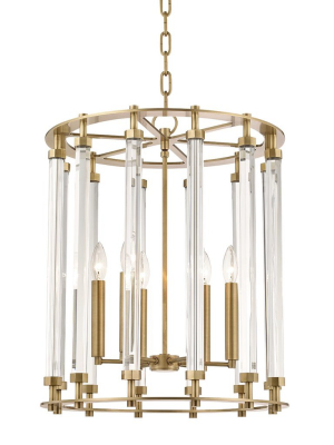 Haddon 6 Light Pendant