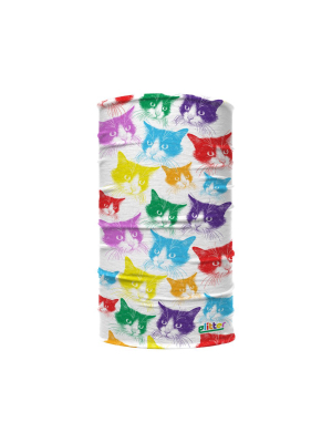 Cat Faces Kids Neck Gaiter