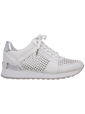 Michael Michael Kors Perforated-detail Low-top Sneakers