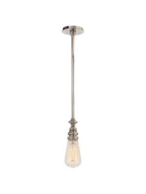 Boston Pendant In Polished Nickel