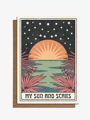 My Sun And Stars Card