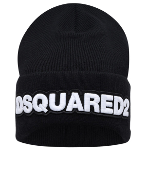 Dsquared2 Logo Embroidered Beanie