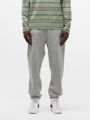 Stock Logo Pant In Grey Heather