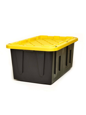 2pk 27gal Durabilt Tough Container - Homz