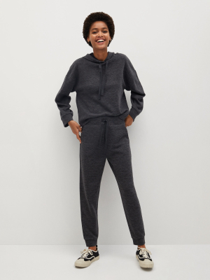 Knit Jogger-style Trousers