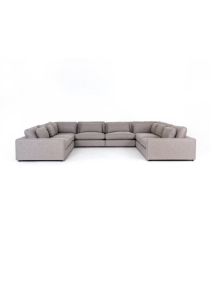 Bloor 8 Piece Sectional In Chess Pewter