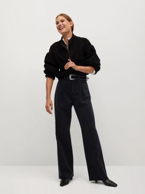 Jeans Culotte High Waist