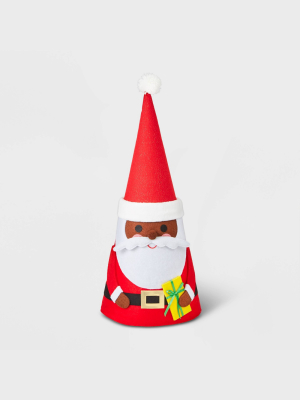 Large Cone Santa Decorative Figurine - Wondershop™