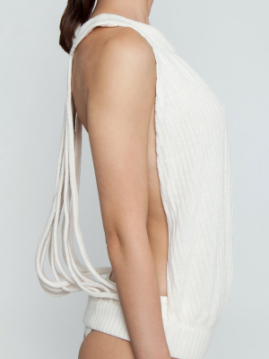 Freedom Off The Shoulder Top - Off-white