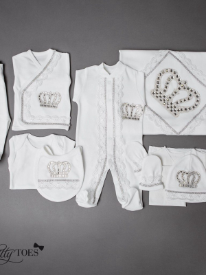 Silver Prince 10 Piece Newborn Set