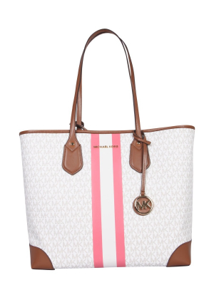 Michael Michael Kors Eva Larged Striped Tote Bag