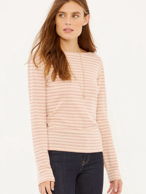 Long Sleeve British Stripe Tee