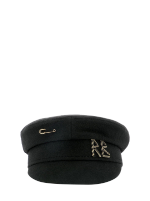 Ruslan Baginskiy Logo Embroidered Baker Boy Hat