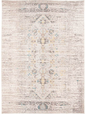 Monaco Distressed Gray/multi Area Rug