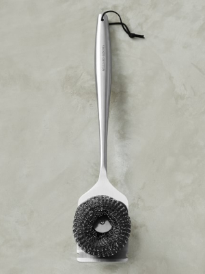 Williams Sonoma Stainless-steel Handled Bbq Cleaning Brush