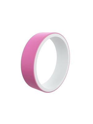 Qalo Women's Switch Silicone Ring - Fuchsia And True White