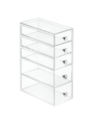 Interdesign Desktop Storage Unit - Clear