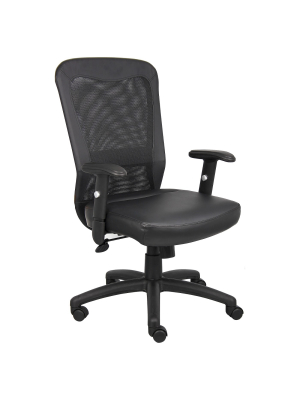 Web Chair Black - Boss Office Products