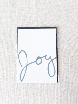 Folio Flat Out Joy Card