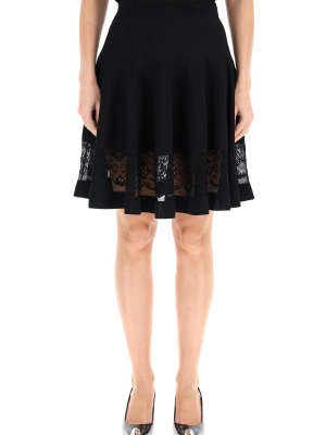 Alexander Mcqueen Panelled Skirt