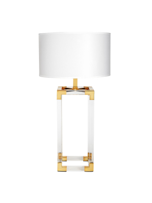 Jacques Column Table Lamp