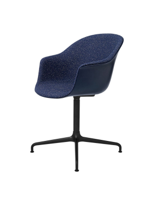 Bat Meeting Chair - 4-star Base - Front Upholstered