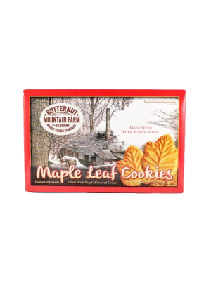 Maple Leaf Sandwich Cookies