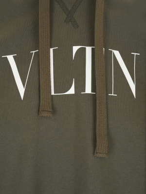 Valentino Vltn Print Hoodie