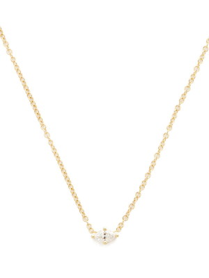 Marquis Horizontal Necklace