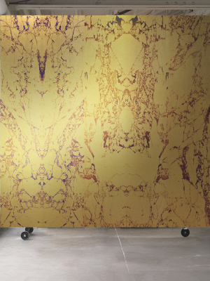 Gold Marble Wallpaper Design By Piet Hein Eek For Nlxl Wallpaper