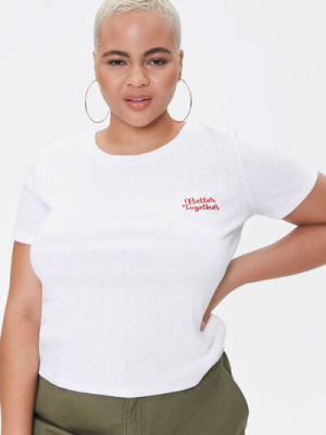 Plus Size Better Together Tee