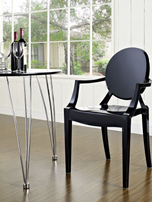 Ghost Style Dining Armchair