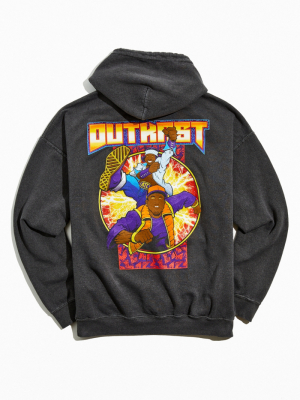 Outkast Hootie Hoo Pigment Dye Hoodie Sweatshirt