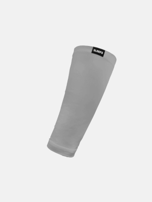 Hue Light Gray Forearm Compression Sleeve