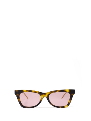 Gucci Eyewear Rectangular Frame Sunglasses