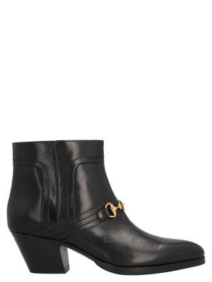 Gucci Interlocking G Horsebit Boots