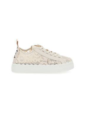 Chloé Lauren Lace Sneakers